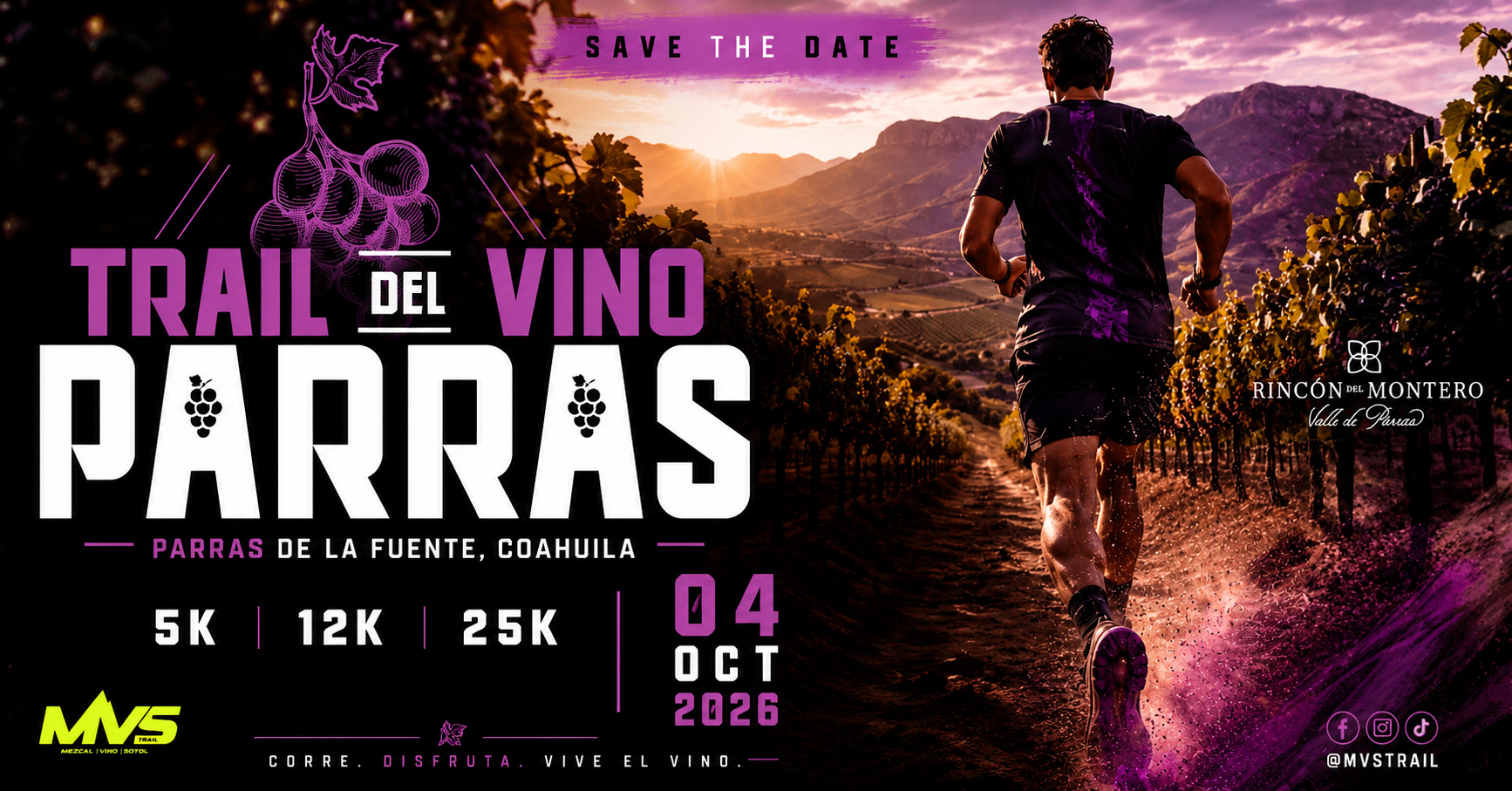 TRAIL DEL VINO PARRAS 2026